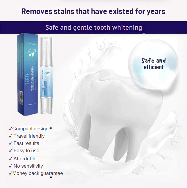 Instant brightness, lasting confidence, Say Goodbye to Stains, Hello to Confidence!