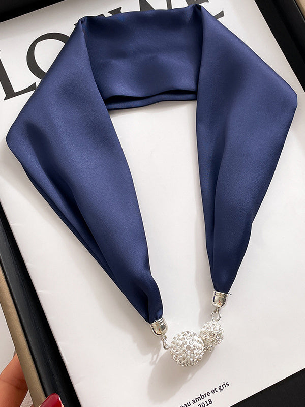 Solid Color Simple Scarf