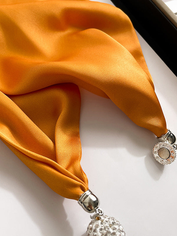 Solid Color Simple Scarf