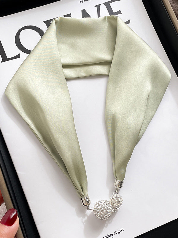 Solid Color Simple Scarf