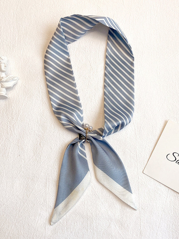 Striped Scarf Hair Band