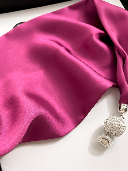 Solid Color Simple Scarf