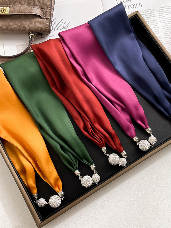 Solid Color Simple Scarf