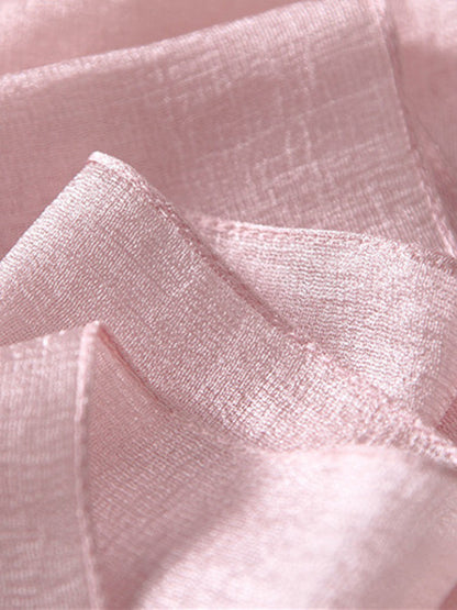 Sun protection Solid Color Keep Warm Wrap Scarf