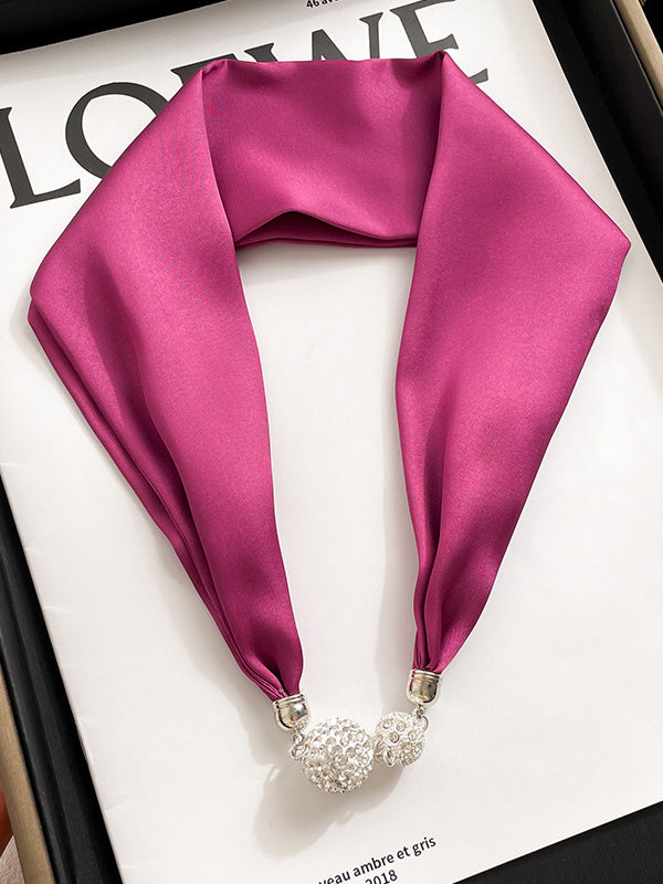 Solid Color Simple Scarf