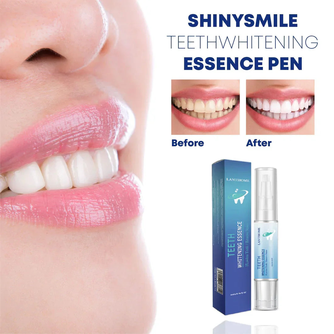 Instant brightness, lasting confidence, Say Goodbye to Stains, Hello to Confidence!