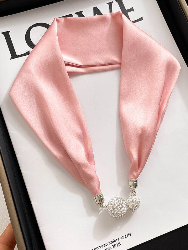 Solid Color Simple Scarf