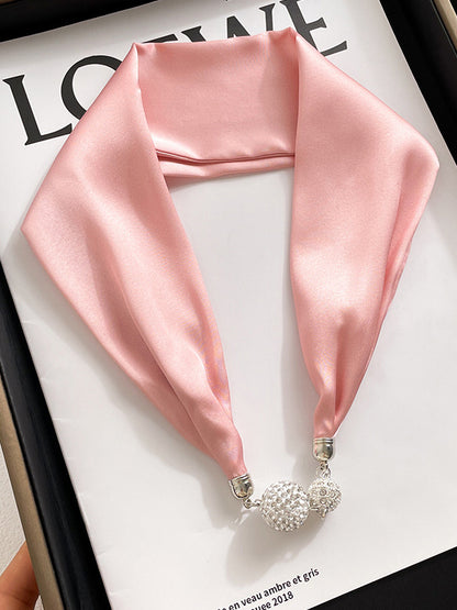 Solid Color Simple Scarf
