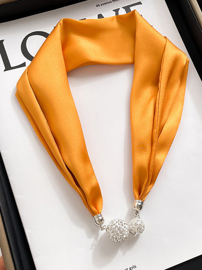 Solid Color Simple Scarf