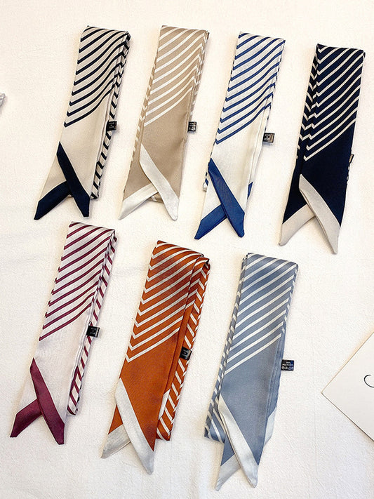 Striped Scarf Hair Band