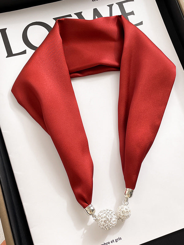 Solid Color Simple Scarf