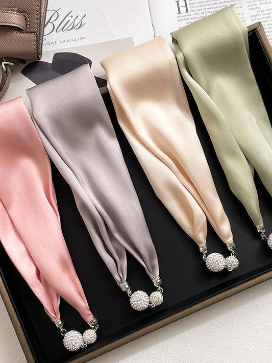 Solid Color Simple Scarf