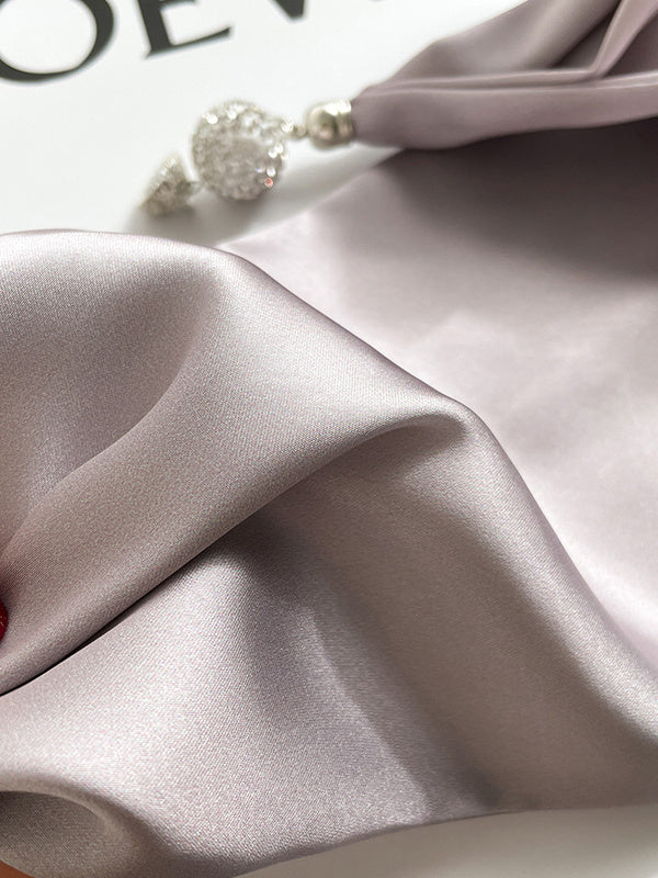 Solid Color Simple Scarf