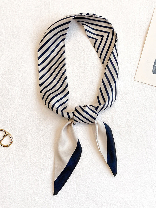 Striped Scarf Hair Band