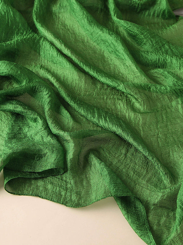 Sun protection Solid Color Keep Warm Wrap Scarf