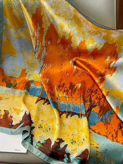 Sun protection Printed Shawl&Scarf